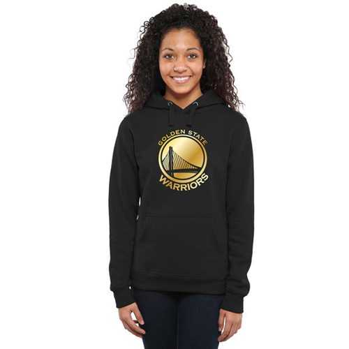 WoGolden State Warriors Gold Collection Pullover Hoodie Black